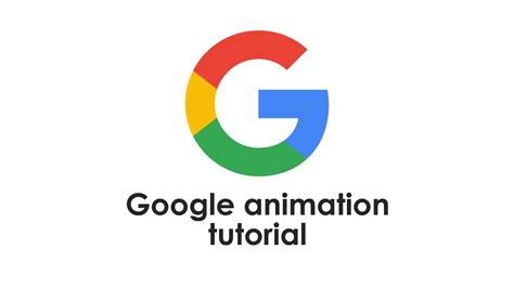 Google logo animation after effects tutorial - YouTube