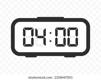 256 4 Pm Digital Clock Images, Stock Photos & Vectors | Shutterstock