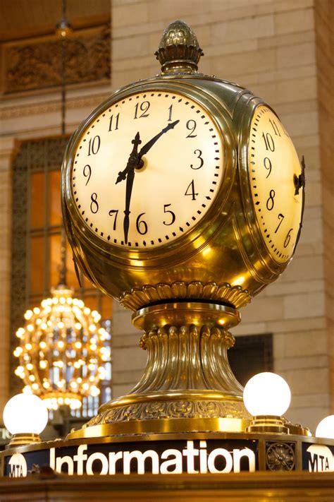 Grand Central Terminal Clock Free Stock Photo - Public Domain Pictures