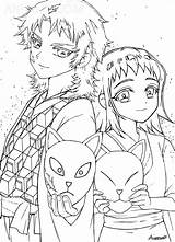 Sabito Coloring Pages  AniYukicom sketch template