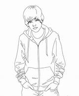 Free Printable Coloring Pages Of Justin Bieber  Home sketch template
