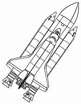 A Realistic Illustration Of NASA Space Shuttle Coloring Page  Kids sketch template
