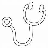 Stethoscope Emoji coloring Page  Free Printable Coloring Pages sketch template