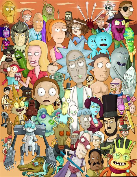 Rick and Morty poster | Etsy