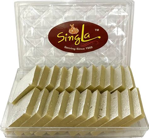 Singla Kaju Katli Burfi Sweets 200g Box Price in India - Buy Singla Kaju Katli Burfi Sweets 200g ...