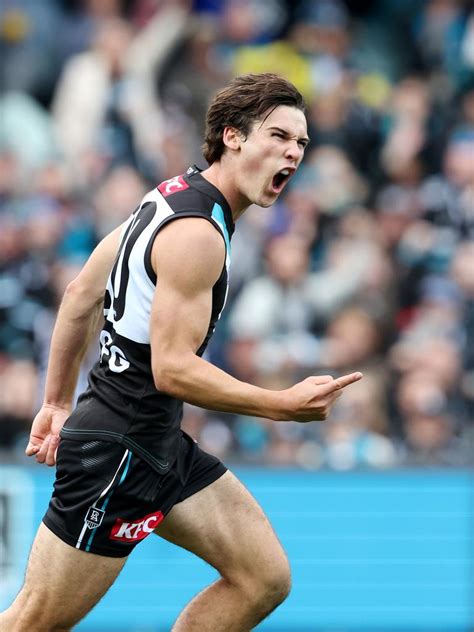 AFL: Port Adelaide captain Connor Rozee’s rise from Port Augusta and North Adelaide | The Cairns ...