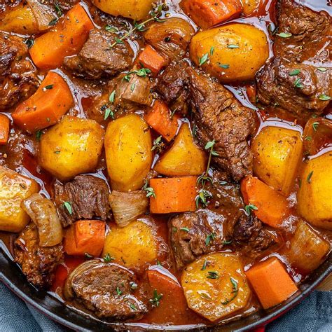 Easy Homemade Beef Stew | Healthy Fitness Meals