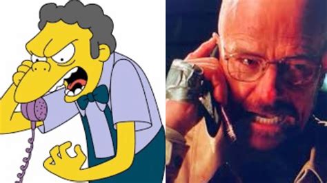 Walter White Prank Calls Moe Szyslak - YouTube