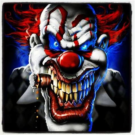 Crazy clown | Creepy clown, Scary clowns, Evil clowns