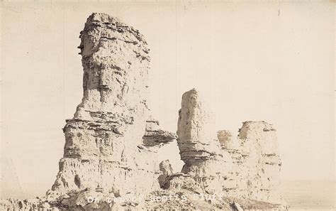 J82/ Scotts Bluff Nebraska RPPC Postcard c20s Geology Rocks Formation 421 | eBay