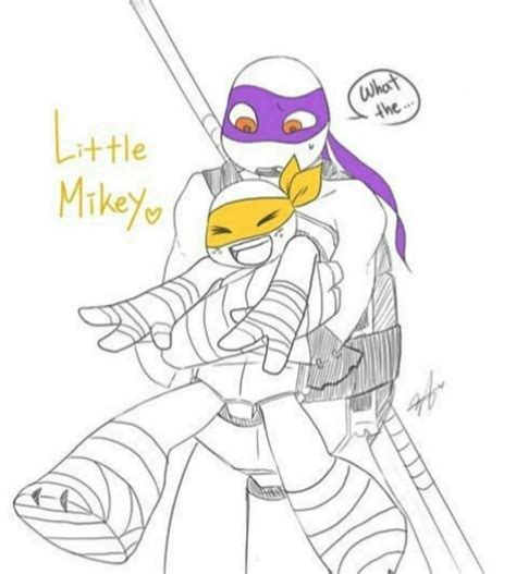 little mikeyy | Teenage mutant ninja turtles artwork, Ninja turtles funny, Teenage mutant ninja ...