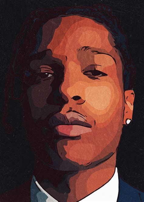 ASAP Rocky Artwork Painting by New Art