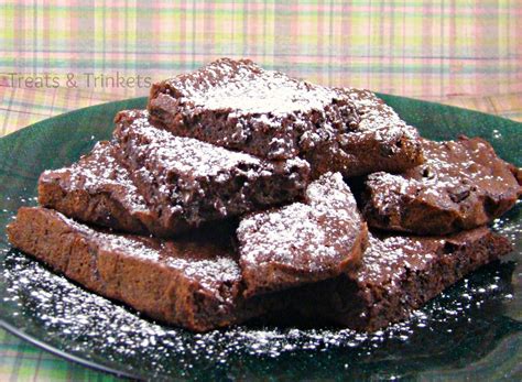 Treats & Trinkets: Chocolate Pudding Brownies