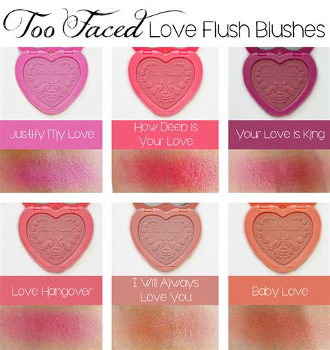 Too Faced Love Flush Blush (How Deep is Your Love?) | Floraful