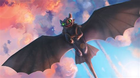 WALLPAPERS HD: Toothless Night Fury Dragon | How train your dragon, How to train your dragon ...