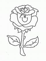 Free Printable Roses Coloring Pages For Kids sketch template