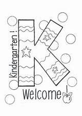 Welcome To Kindergarten Coloring Sheets Coloring Pages sketch template