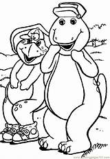 Printable Barney Coloring Pages sketch template