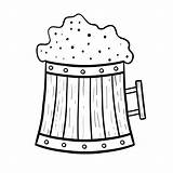 Beer Coloring Pages Bottle Print Sheets Pitcher Bar Printable Birthday  sketch template