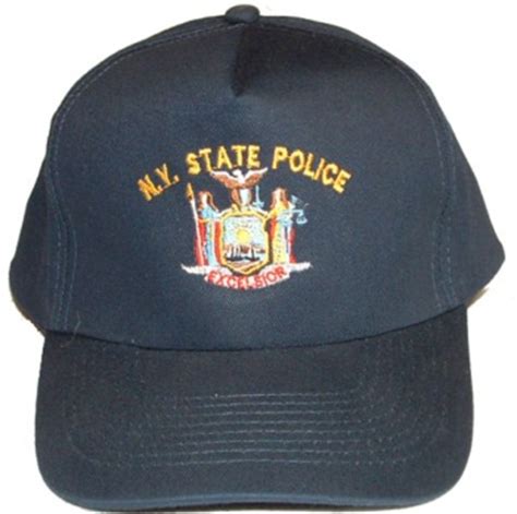 NEW YORK State Police Embroidered Cap - NYFirePolice.com