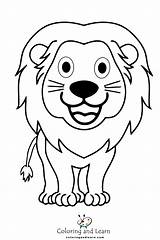 Lion Coloring Pages FREE 2025  And Learn sketch template