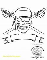 Pirate Flag Coloring Page Sketch sketch template