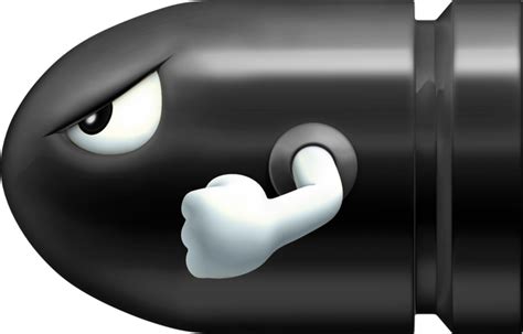 Image - Bullet Bill Art SMWU.png - MarioWiki, the encyclopedia of everything Mario