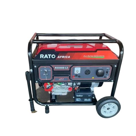 RATO 5KVA GENERATOR SINGLE PHASE ELECTRIC STA - GLC