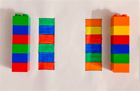 DIY Building Block Patterns | Virtual Preschool Projects for Kids