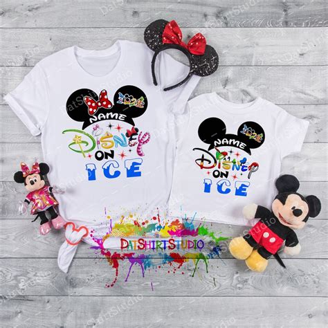 Disney on Ice, Disney on ICE Custom Shirts, Matching Disney Shirts ...