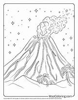 100  Volcano Coloring Pages Free PDF To Print Woo Coloring sketch template