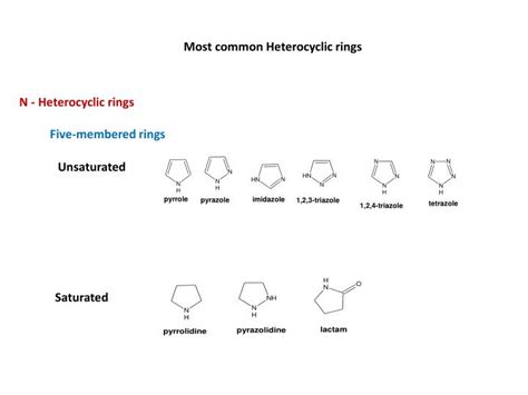 PPT - Heterocyclic Compounds PowerPoint Presentation - ID:1917059