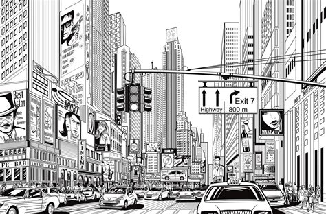 Cartoon City Street Wallpapers on WallpaperDog