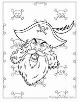 28 Pirate Coloring Pages Free PDF Printables sketch template