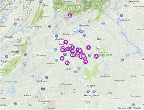 Mystic Falls Virginia Map - Tourist Map Of English