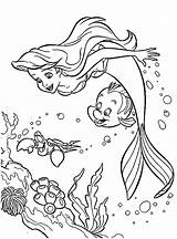Ariel Little Mermaid Coloring Pages Printables  Free Printable Templates sketch template