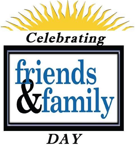Faith Family Friends Clip Art - Clip Art Library | Friends day, Family day, Church programs