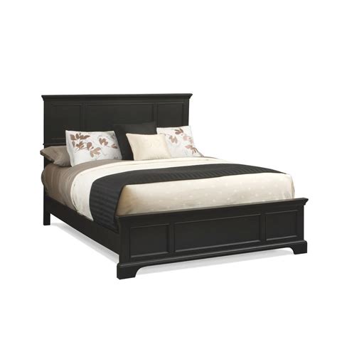 Home Styles Bedford Black Queen Bed Frame-5531-500 - The Home Depot