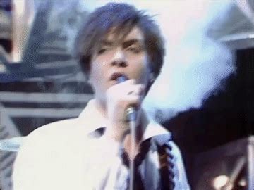 Simon Le Bon and John Taylor perfoming "Planet Earth" on the Tv-show "Top Of The Pops". Duran ...