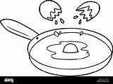 Frying Pan Coloring Pages sketch template