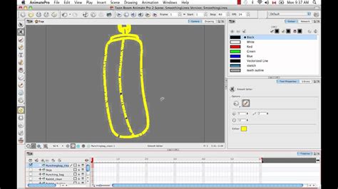 Toon Boom Animate Pro 2 Video Tutorials - 17 Smoothing Lines - YouTube