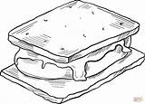 Smores Webstockreview Sketch Coloring Page sketch template