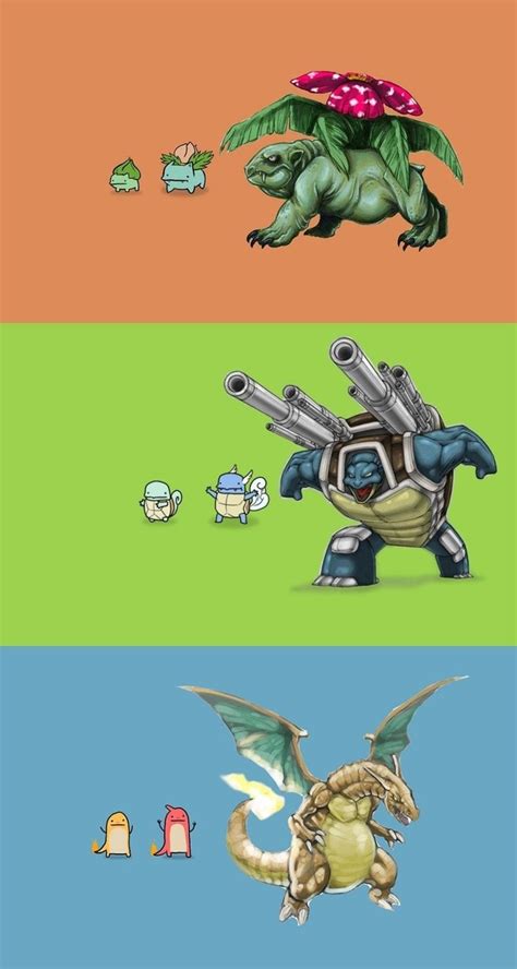 True “Pokemon Evolution” From Cute Babies To Monsters, Press “b” Don’t ...