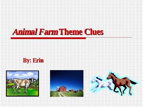 Themes of Animal Farm