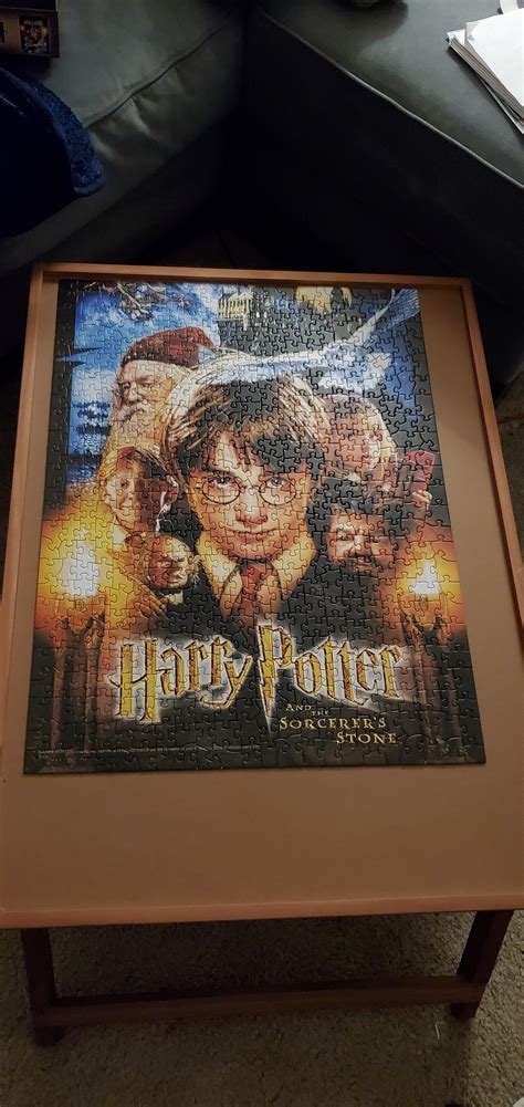 my first Harry Potter puzzle finally finished! : r/Jigsawpuzzles