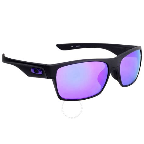 Oakley Twoface Asia Fit Sport Sunglasses - Matte Black / Violet Iridium - Oakley - Sunglasses ...