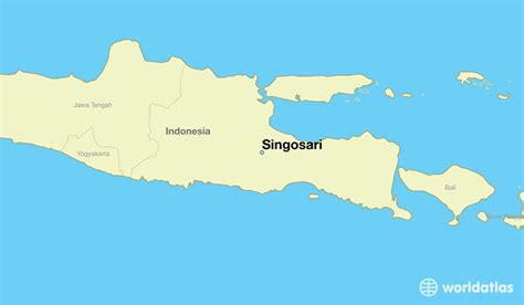 Where is Singosari, Indonesia? / Singosari, East Java Map - WorldAtlas.com