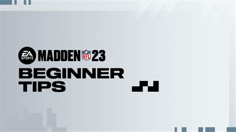 Madden NFL 23 - Tips and Tricks - Beginners - Official Site