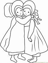 Holly Hobbie Sister Coloring Page For Kids  Free sketch template