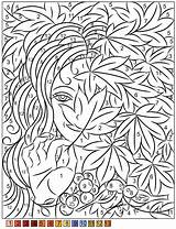 Difficult Color By Number Coloring Pages For Adults Adult sketch template